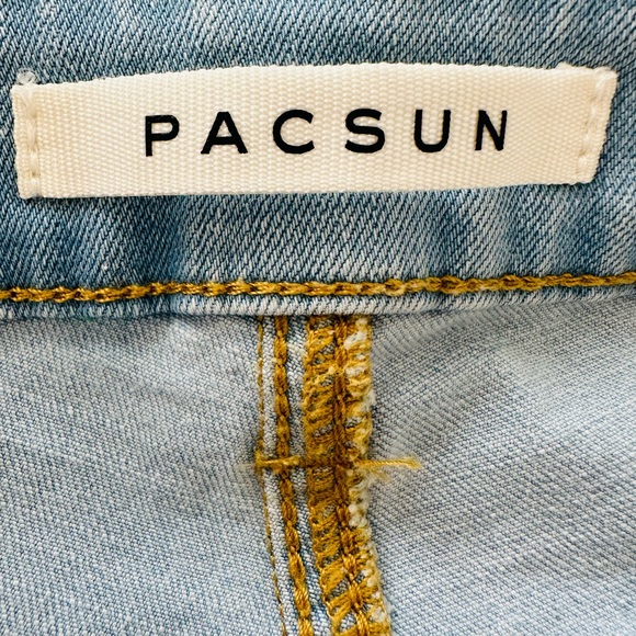 PacSun Light Stacked Skinny Denim Jeans - Picture 8 of 10
